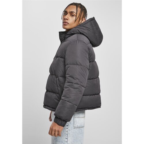 Urban Classics Hooded Cropped Pull Over Down Jacket black S