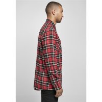 Urban Classics Checked Roots Shirt red/black L