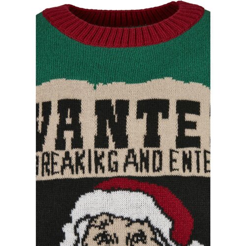 Urban Classics Wanted Christmas Sweater x-masgreen/white 3XL