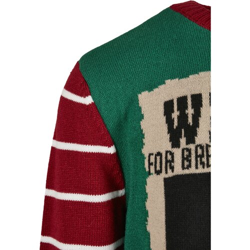 Urban Classics Wanted Christmas Sweater x-masgreen/white XXL