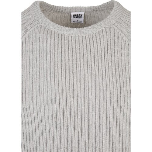 Urban Classics Ribbed Raglan Sweater lightasphalt XXL