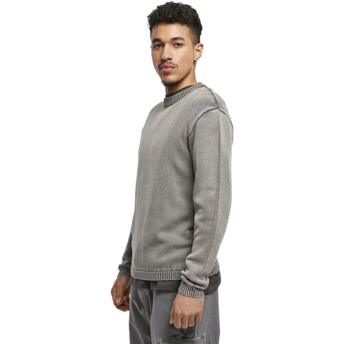 Urban Classics Washed Sweater asphalt XL