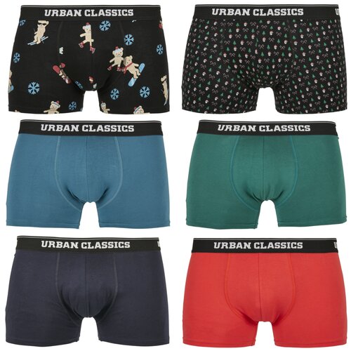 Urban Classics Organic X-Mas Boxer Shorts 3-Pack