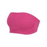 Urban Classics Ladies Bandeau Top fuchsia L