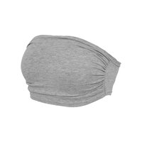 Urban Classics Ladies Bandeau Top grey L