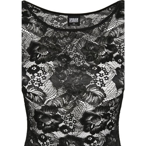 Urban Classics Ladies Lace Longsleeve Body black 4XL