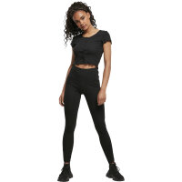 Urban Classics Ladies Lace Hem Leggings