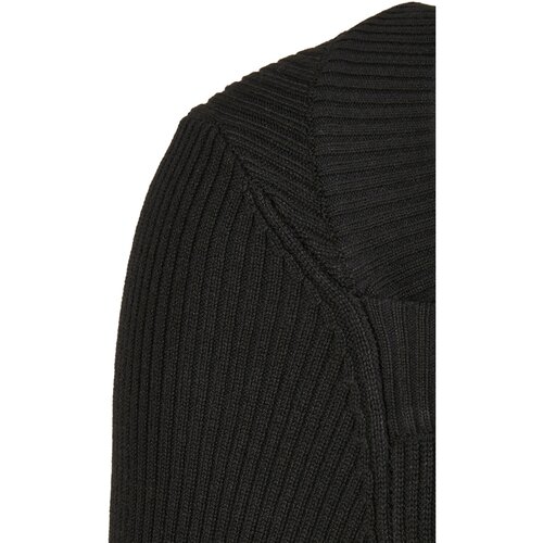 Urban Classics Ladies Long Knit Dress black 3XL