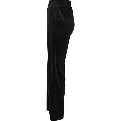 Urban Classics Ladies High Waist Straight Velvet Sweatpants black M