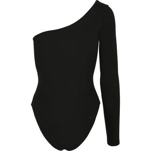 Urban Classics Ladies Organic Asymmetric One Sleeve Body black L