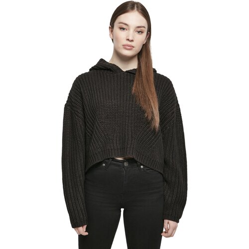 Urban Classics Ladies Oversized Hoody Sweater black 3XL