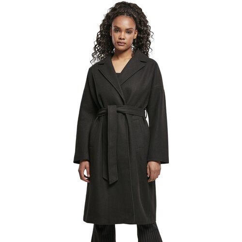 Urban Classics Ladies Oversized Classic Coat black XS