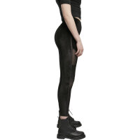 Urban Classics Ladies Velvet Tech Mesh Leggings