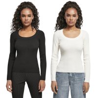 Urban Classics Ladies Wide Neckline Sweater