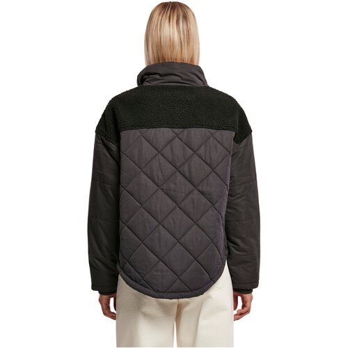 Urban Classics Ladies Oversized Diamond Quilt Puffer Jacket black M