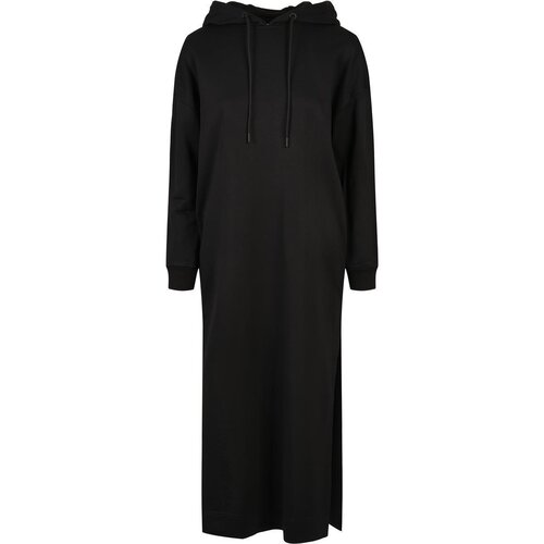 Urban Classics Ladies Modal Terry Long Hoody Dress black 3XL