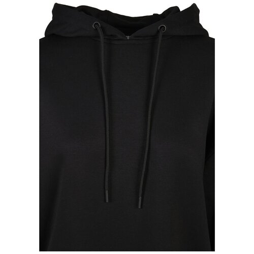 Urban Classics Ladies Modal Terry Long Hoody Dress black 4XL