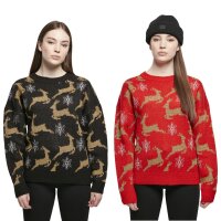 Urban Classics Ladies Oversized Christmas Sweater