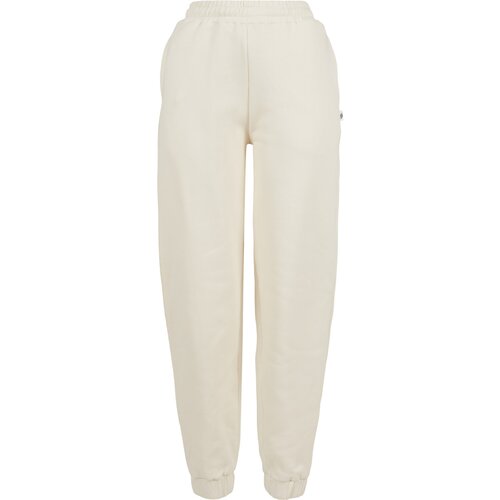 Urban Classics Ladies Organic High Waist Ballon Sweat Pants whitesand XS