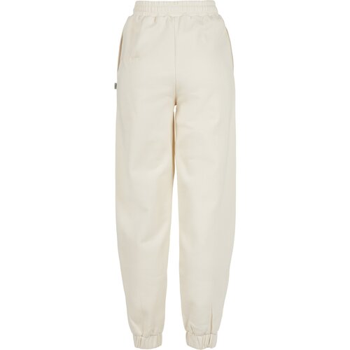 Urban Classics Ladies Organic High Waist Ballon Sweat Pants whitesand XS