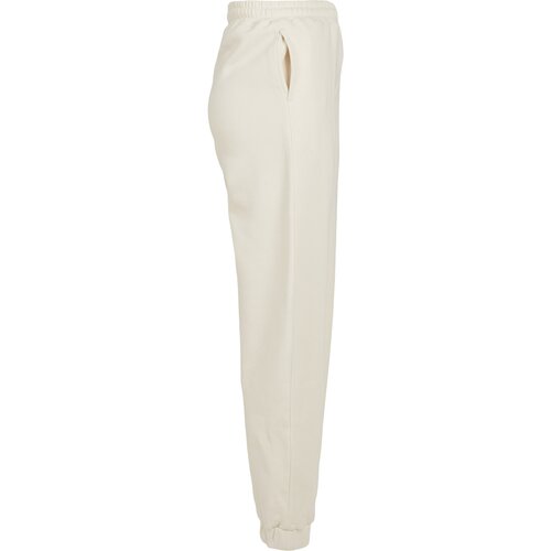 Urban Classics Ladies Organic High Waist Ballon Sweat Pants whitesand XS