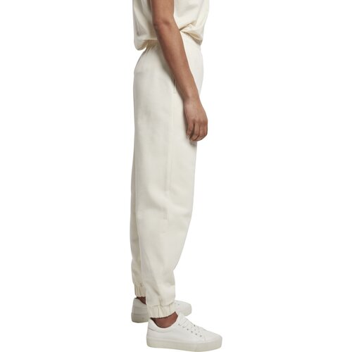 Urban Classics Ladies Organic High Waist Ballon Sweat Pants whitesand XS