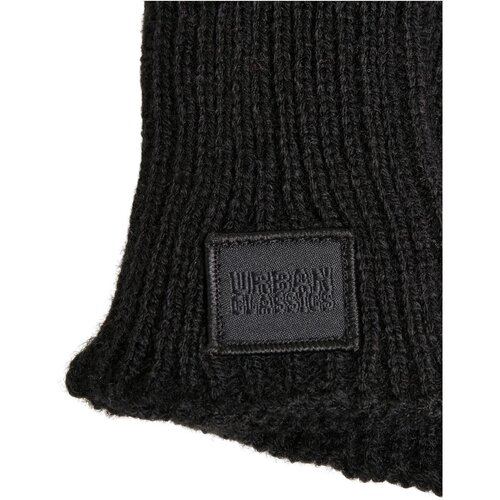 Urban Classics Knitted Wool Mix Smart Gloves black L/XL