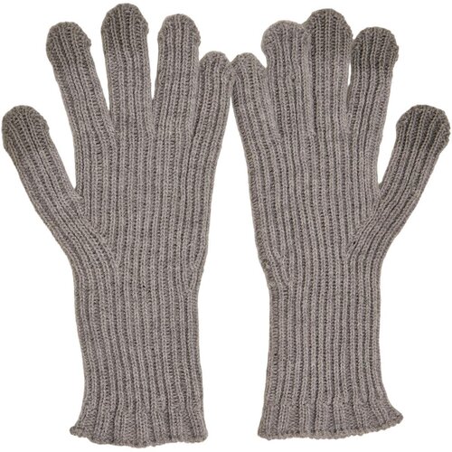 Urban Classics Knitted Wool Mix Smart Gloves heathergrey L/XL