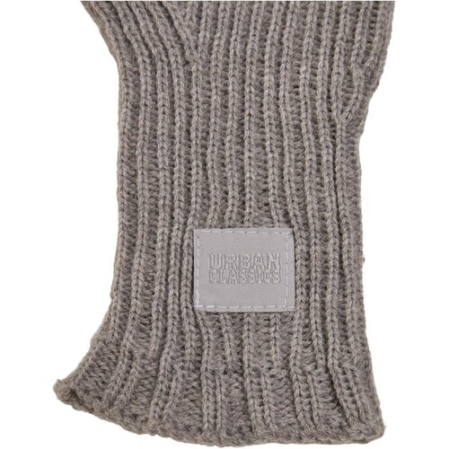 Urban Classics Knitted Wool Mix Smart Gloves heathergrey L/XL