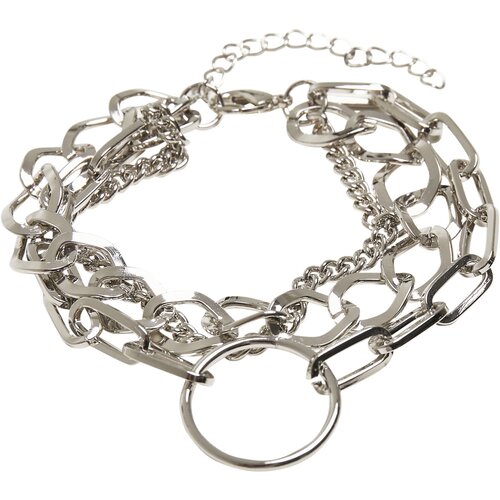 Urban Classics Ring Layering Bracelet silver L/XL
