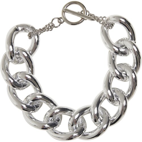 Urban Classics Flashy Chain Bracelet silver L/XL