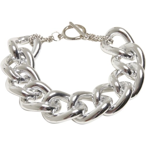 Urban Classics Flashy Chain Bracelet silver S/M