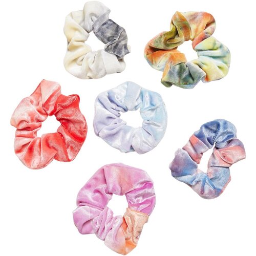 Urban Classics Soft Hair Ties Tie Dye 6-Pack multicolor one size
