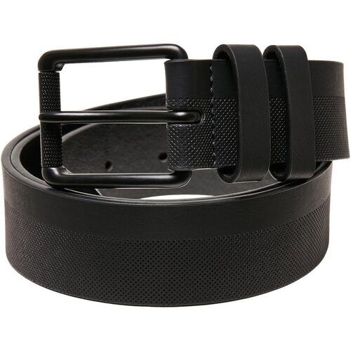 Urban Classics Imitation Leather Basic Belt black L/XL