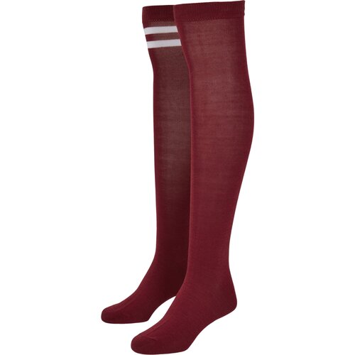 Urban Classics Ladies College Socks 2-Pack burgundy 35-38