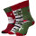 Urban Classics Stripe Santa Christmas Socks 3-Pack
