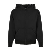 Urban Classics Kids Boys Zip Hoody black 110/116
