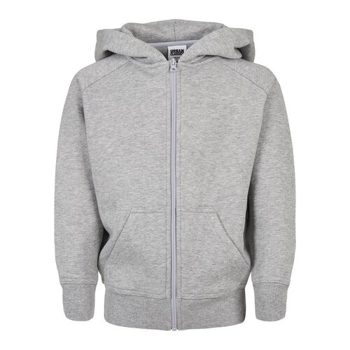 Urban Classics Kids Boys Zip Hoody grey 146/152