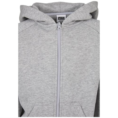 Urban Classics Kids Boys Zip Hoody grey 146/152