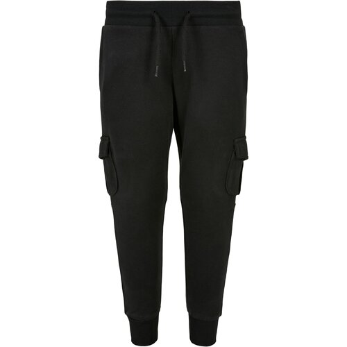 Urban Classics Kids Boys Fitted Cargo Sweatpants black 110/116