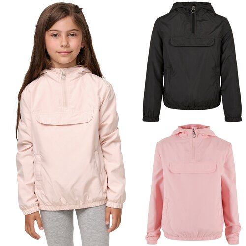Urban Classics Kids Girls Basic Pullover Jacket