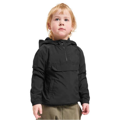 Urban Classics Kids Girls Basic Pullover Jacket black 110/116