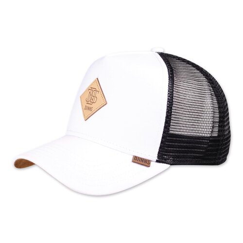 Djinns HFT Cap Jersey Patch  White/Black