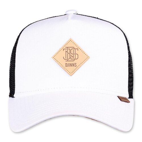 Djinns HFT Cap Jersey Patch  White/Black