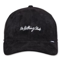 Djinns 6 Panel Cap TrueFit 2.0 DNC Microsuede  Black