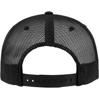 Flexfit Foam Trucker with White Front blk/wht/blk