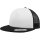 Flexfit Foam Trucker with White Front blk/wht/blk
