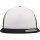 Flexfit Foam Trucker with White Front blk/wht/blk