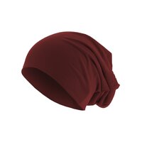 MSTRDS Jersey Beanie maroon one size