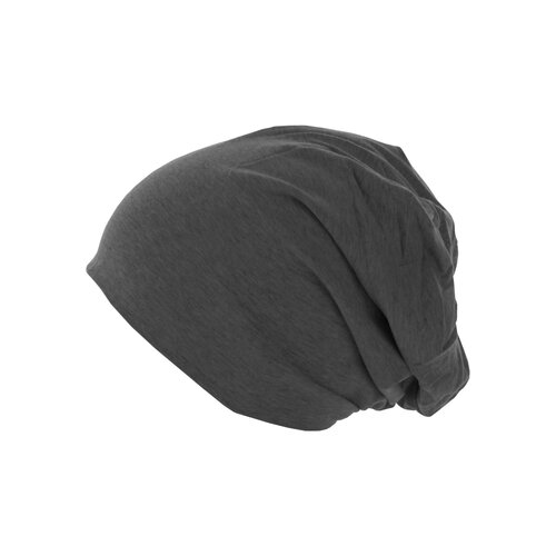 MSTRDS Jersey Beanie reversible h.charcoal/kelly one size